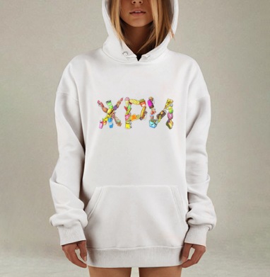 ЖРИ, Hoodie Mjhigh Dig, оверсайз, утепленная