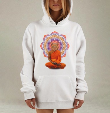 Оммм..., Hoodie Mjhigh Dig, оверсайз, утепленная
