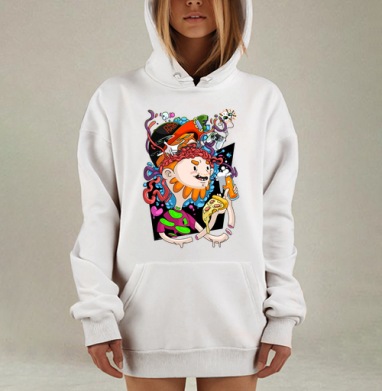 Погружение в страсть и мысли гика, Hoodie Mjhigh Dig, оверсайз, утепленная