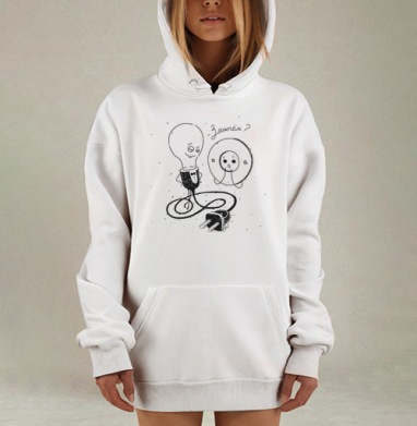 Зажгём, Hoodie Mjhigh Dig, оверсайз, утепленная
