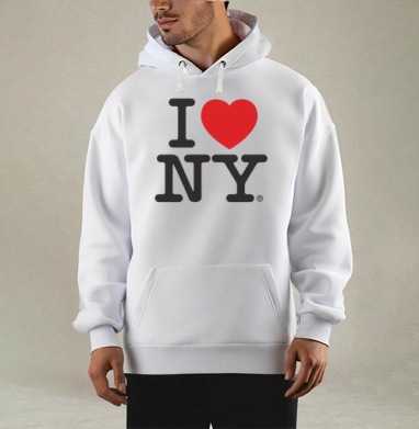 I Love NY, Толстовка Mjhigh, утепленная