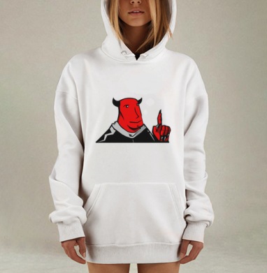 Soul. please, Hoodie Mjhigh Dig, оверсайз, утепленная