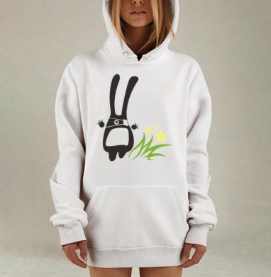 Весеннее обострение, Hoodie Mjhigh Dig, оверсайз, утепленная