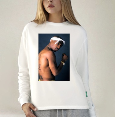 2pac_watches_desktop_1969x3000_wallpaper-285425, Футболка лонгслив женская белая