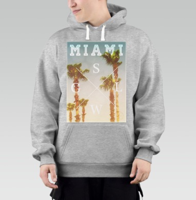 Miami, Толстовка Mjhigh–Mel, утепленная