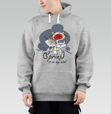 Spring, Толстовка Mjhigh–Mel, утепленная