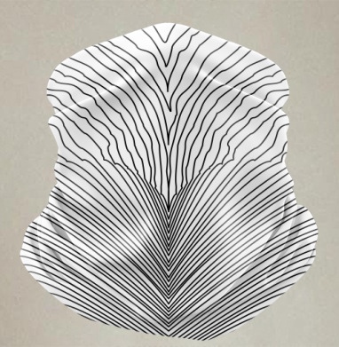 Ироничный арт с жестом в стиле Joy Division - Бандана-труба лыжная Балаклава спортивная бафф (двусторонний) принт / черный микрофлис