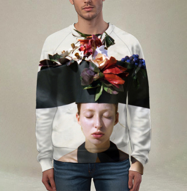 Цветочница, Свитшот мужской 3D