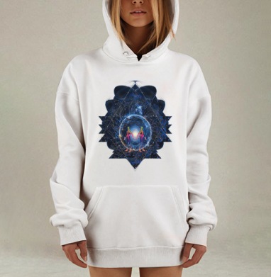 Сверхновая, Hoodie Mjhigh Dig, оверсайз, утепленная