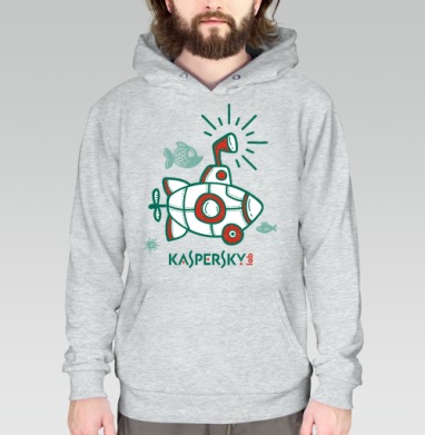 Цветная игрушечная подводная лодка Kaspersky - Магазин футболок 18 Добрых Лис