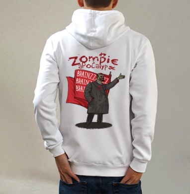 Зомби Ленин коммунистический юмор мозгов - Купить Товары с принтом 