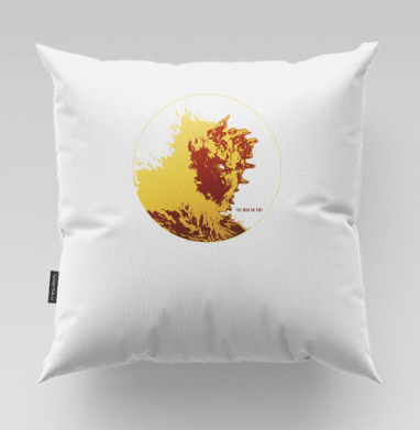 Человек в огне - ElderBat prints, Подушки