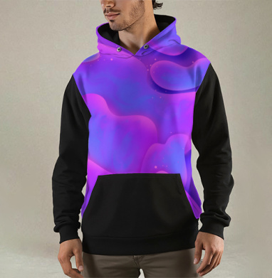 Фиолетовая, Толстовка мужская Regular 3D