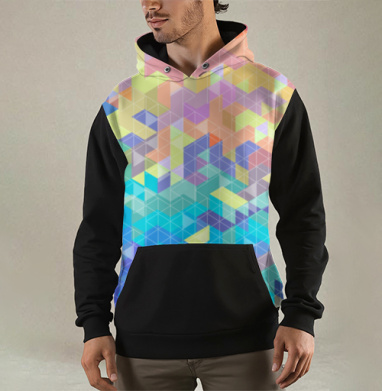 Лёд и пламя, Толстовка мужская Regular 3D