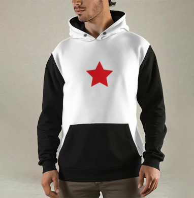 Red star / Красная звезда, Толстовка мужская Regular 3D