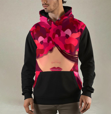Весна, Толстовка мужская Regular 3D