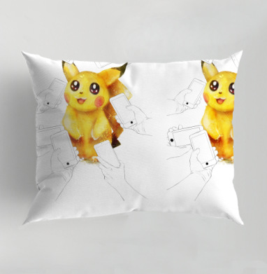 Pokemon, Подушка декоративная 50х70 см