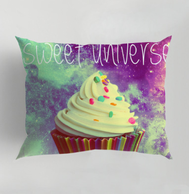 Sweet galaxy / Сладкая галактика, Подушка декоративная 50х70 см