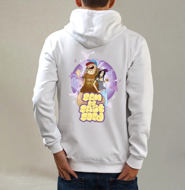 Fan of FASTFOOD / Фанат фастфуда - Магазин футболок ICE CREAM
