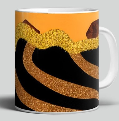 Golden animal print / Золотой анималистичный паттерн зебры и жирафа - Магазин футболок RazzhivinaKs - Дизайнерские принты