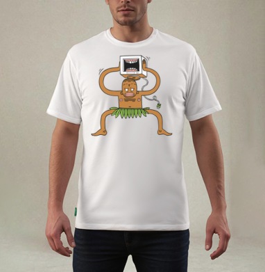 Мумба-Юмба, Футболка мужская REGULAR белая