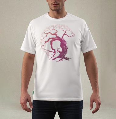 Punk Tree, Футболка мужская REGULAR белая