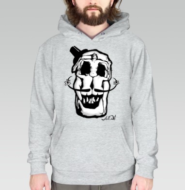 Dali Skull, Толстовка меланж Regular