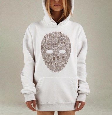 Maskarad, Hoodie Mjhigh Dig, оверсайз, утепленная