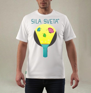 Sila Sveta / Сила Света, Футболка мужская REGULAR белая