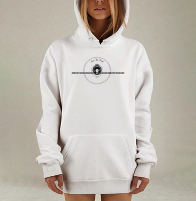 Культ виниловых пластинок да здравствует винил, Hoodie Mjhigh Dig, оверсайз, утепленная