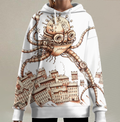 Вторжение, Hoodie Long Oversize 3D