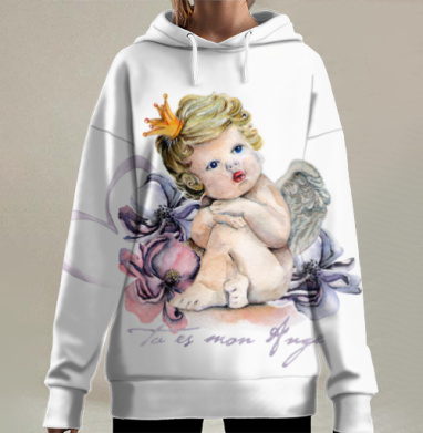 Амурчик, Hoodie Long Oversize 3D