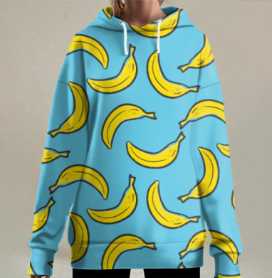 Бананы везде - Магазин футболок BananaPeach - Дизайнерские принты