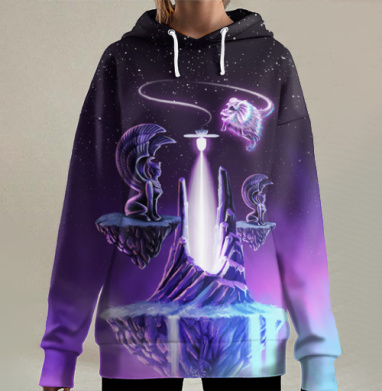 Бесконечная история, Hoodie Long Oversize 3D