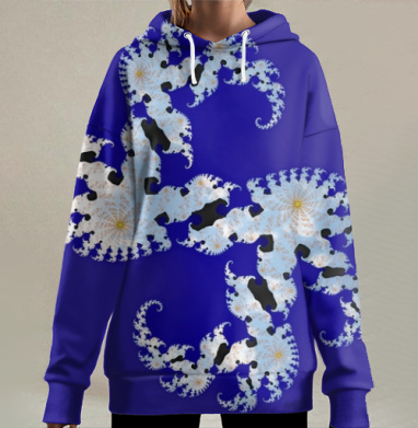 Галактика Ожерелье драконов, Hoodie Long Oversize 3D