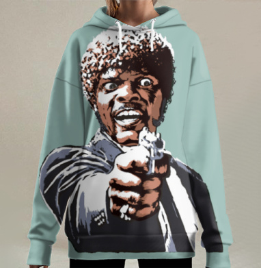 Jules, Hoodie Long Oversize 3D