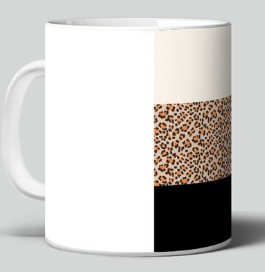 Элегантная леопардовая полоса / Elegant leopard stripe pattern - Магазин футболок AnnArtshock - Дизайнерские принты