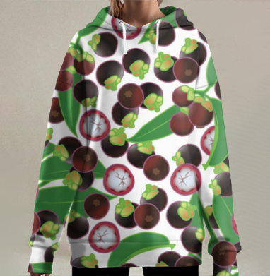 Мангостан, Hoodie Long Oversize 3D