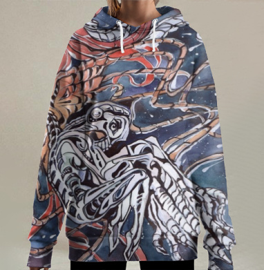 Метаморфоза, Hoodie Long Oversize 3D