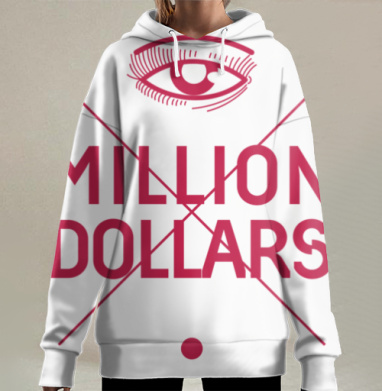 Миллион долларов, Hoodie Long Oversize 3D