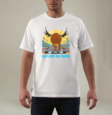 Не гони!, Футболка мужская REGULAR белая