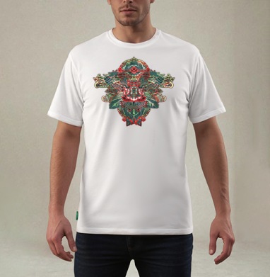 НЕЧТА, Футболка мужская REGULAR белая