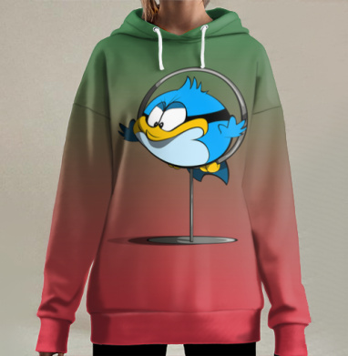 Птеньчик, Hoodie Long Oversize 3D