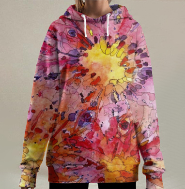 Рождение новой энергии, Hoodie Long Oversize 3D
