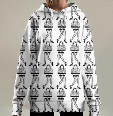 Шопинг, Hoodie Long Oversize 3D