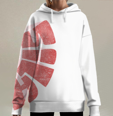 Sila Sveta логотип, Hoodie Long Oversize 3D
