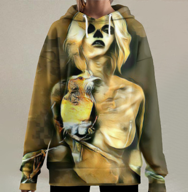 Сущность души, Hoodie Long Oversize 3D