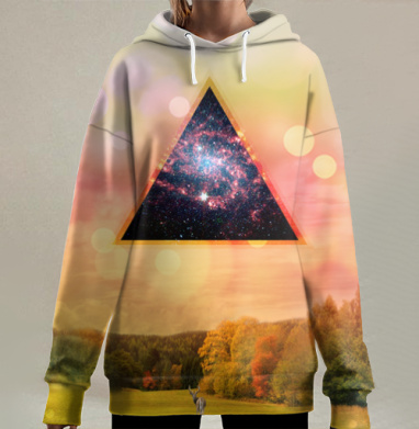 Сюрприз для оленя, Hoodie Long Oversize 3D