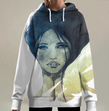 Ундина, Hoodie Long Oversize 3D