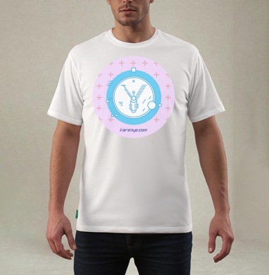 VARENYE T-SHIRT LETTER Y / ФУТБОЛКА ВАРЕНЬЕ С БУКВОЙ Y, Футболка мужская REGULAR белая